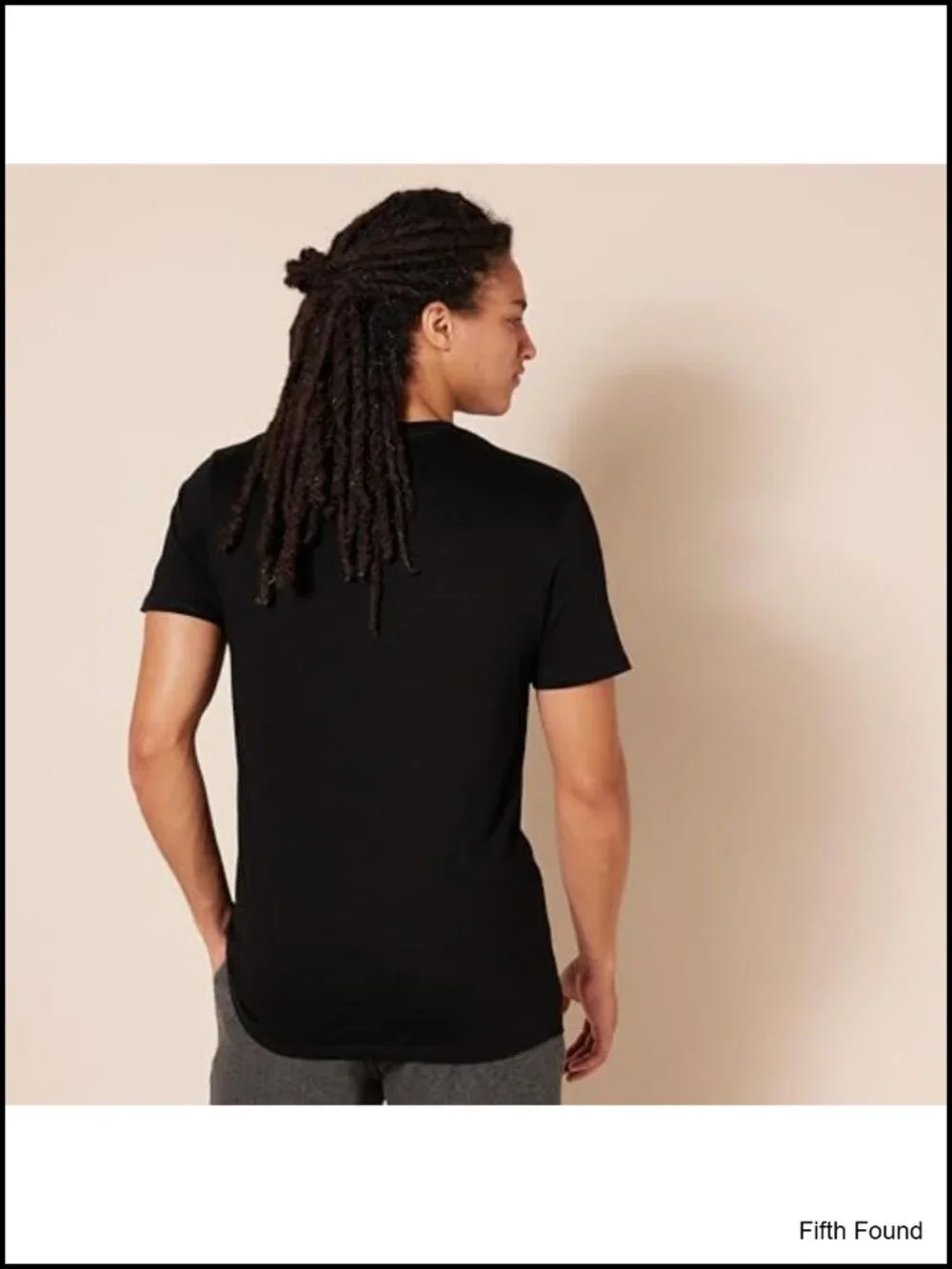 Men's Slim Fit Crewneck Undershirts 6-Pack Cotton Spandex